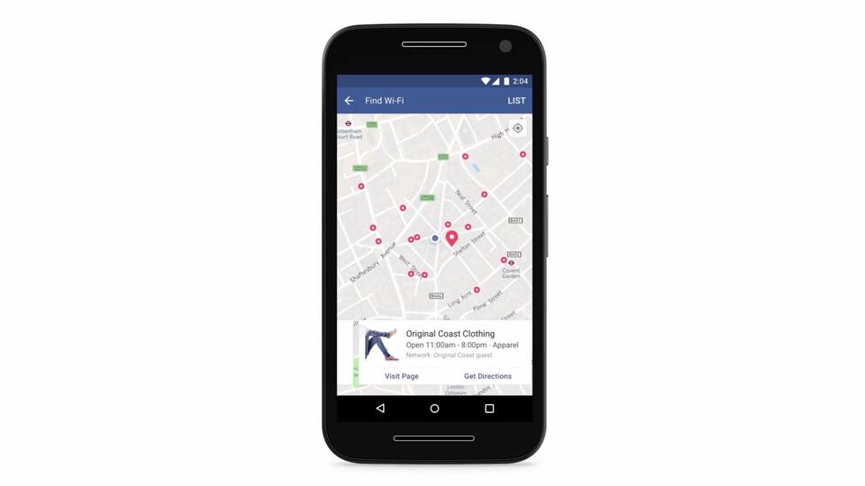 Facebook'tan ücretsiz Wi-Fi