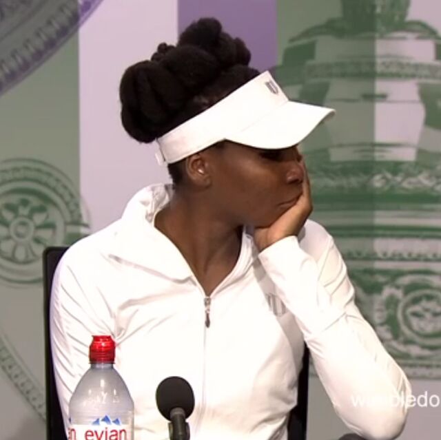 Venus Williams gözyaşlarına boğuldu!