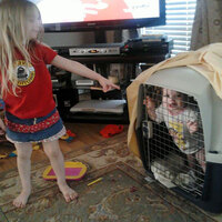 Çocuğunu iki dakika yalnız bırakınca olanlar oldu!