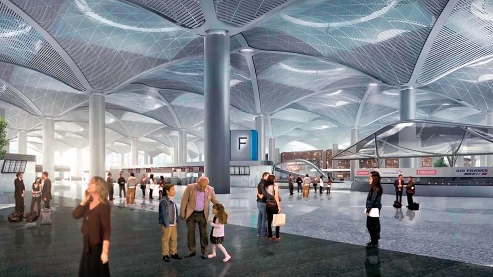 3. havalimanı büyüledi!