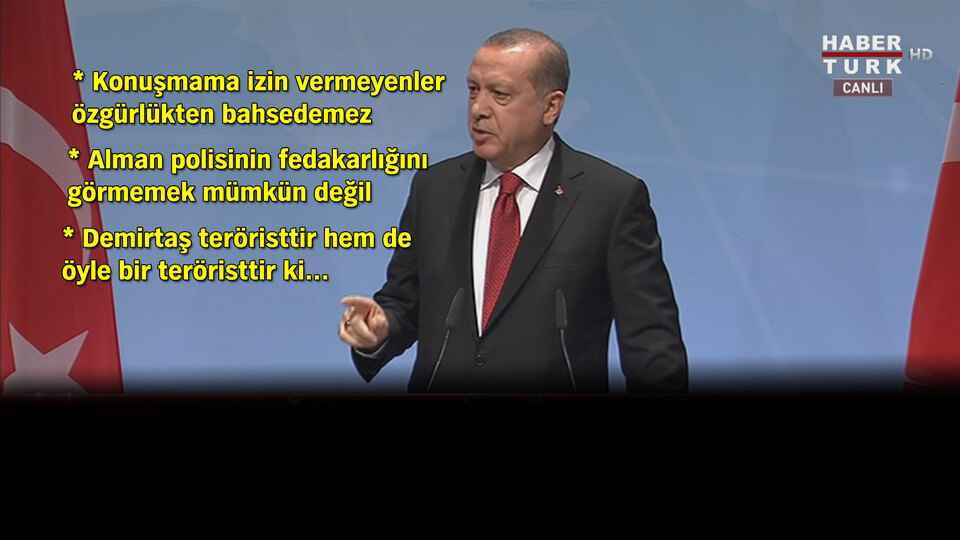 Erdoğan: Afrin'den tehdit geldiği sürece derslerini veririz
