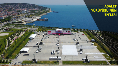 İşte CHP yürüyüşünün 'En'leri