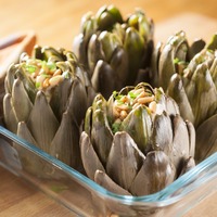 Zeytinyağlı enginar dolması