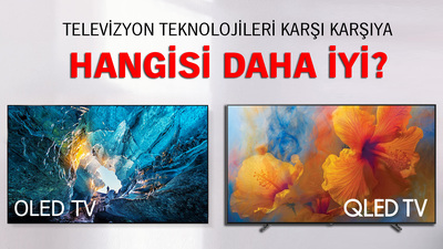 Samsung ve LG, OLED ve QLED ile karşı karşıya
