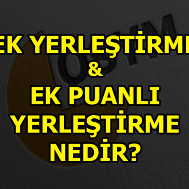 Ek yerleştirme nedir?