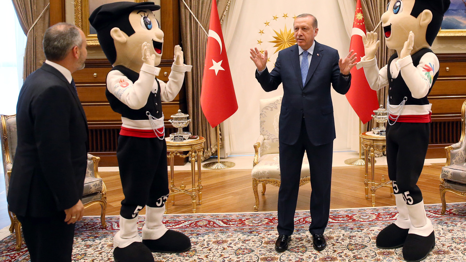 Erdoğan'a sürpriz ziyaret