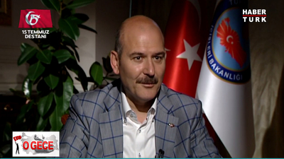 Süleyman Soylu 15 Temmuz gecesi yaşadıklarını anlattı