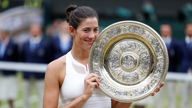 Şampiyon Muguruza!