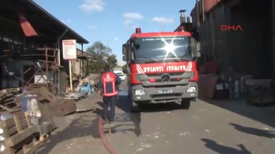 Dudullu'da fabrikada patlama