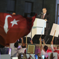 TBMM'deki tören sırasında talihsiz kaza: 7 yaralı