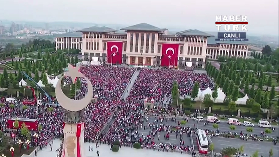 Beştepe'deki Şehitler Abidesi açıldı