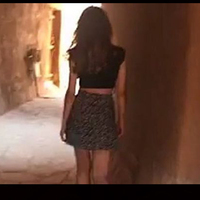 Mini etekli kadın Suudi Arabistan'ı karıştırdı!