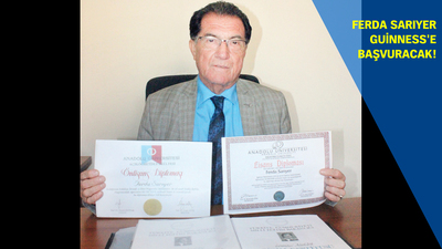 Meslekte 40, öğrencilikte 55. yılı!