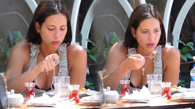 Zehra, kahvaltıda 1.5 porsiyon...