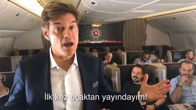 10 bin metre yükseklikten yayın!