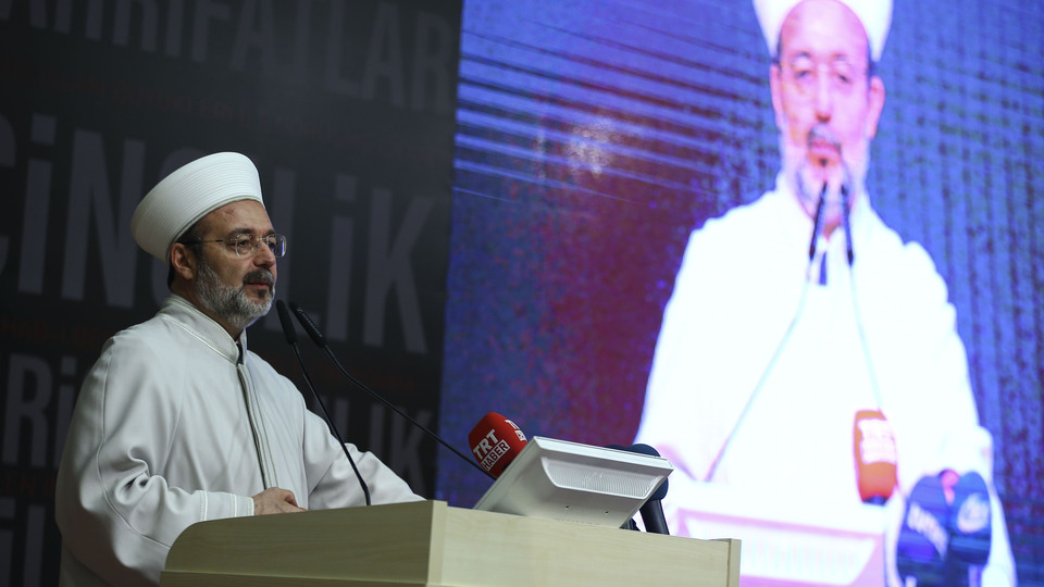 Mehmet Görmez: Talip olduğum bir görev vardır...