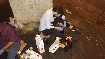 Otogarda '10 numara yağ' operasyonu