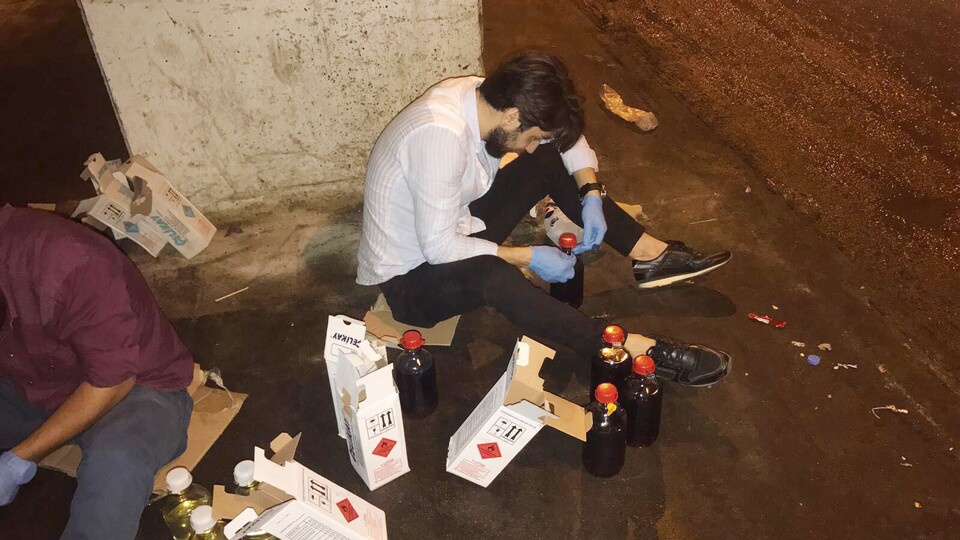 Otogarda '10 numara yağ' operasyonu