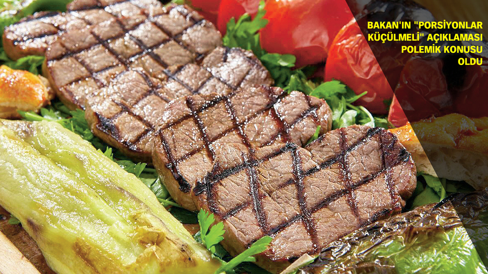 Restoranda büyük porsiyon tartışması!