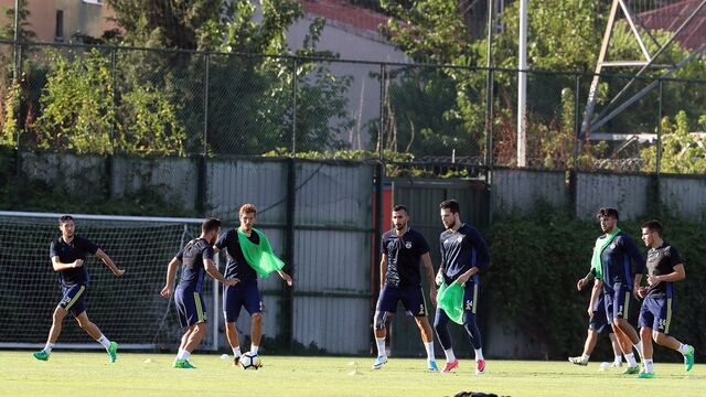 F.Bahçe Sturm Graz'a hazırlanıyor