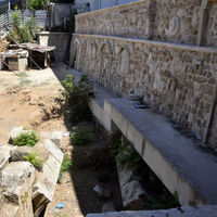 İnşaat alanında antik tiyatro kalıntıları