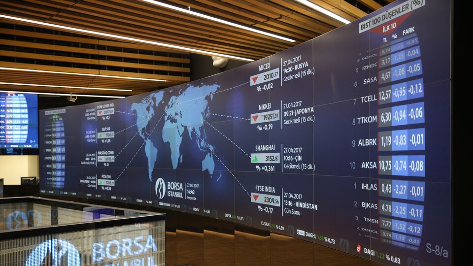 Borsa ilk yarıda düştü