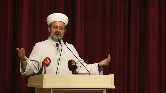 Mehmet Görmez'den veda konuşması