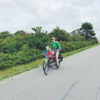 Bisikletli annenin Avrupa turu