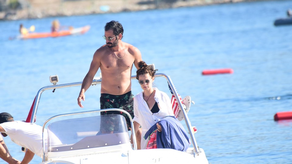 Sürat motoruyla gezintiye çıktılar