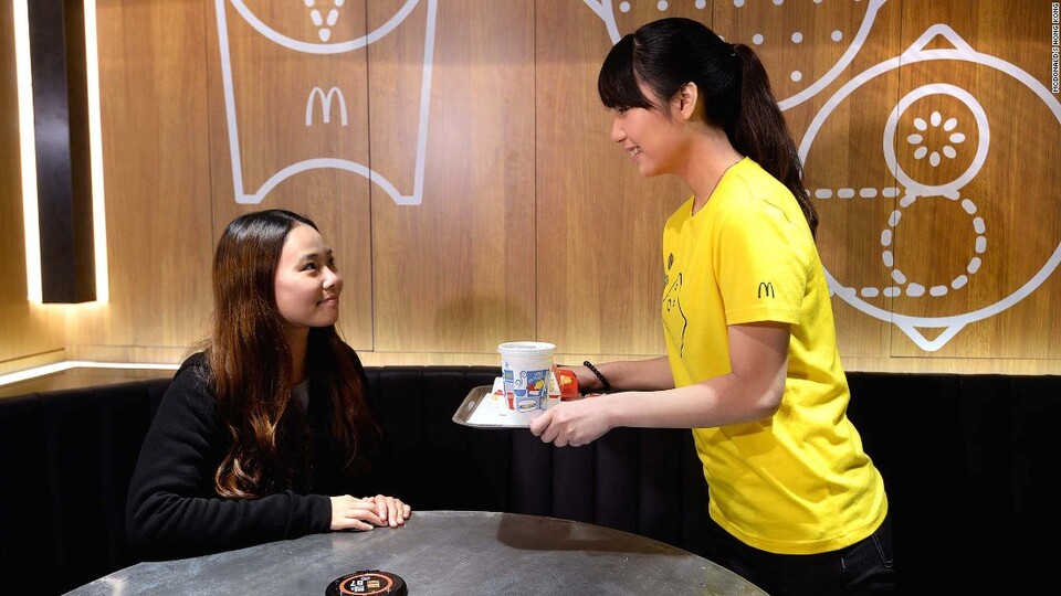 Fast food devinden komik paylaşım