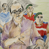 Akıncı Üssü davasının 3. gününde arbede!