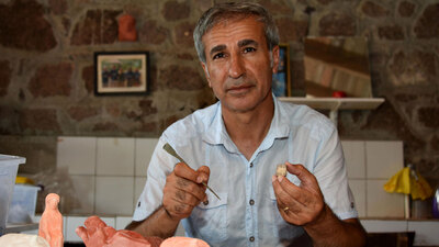 Assos'ta 1800 yıllık bronz kalem