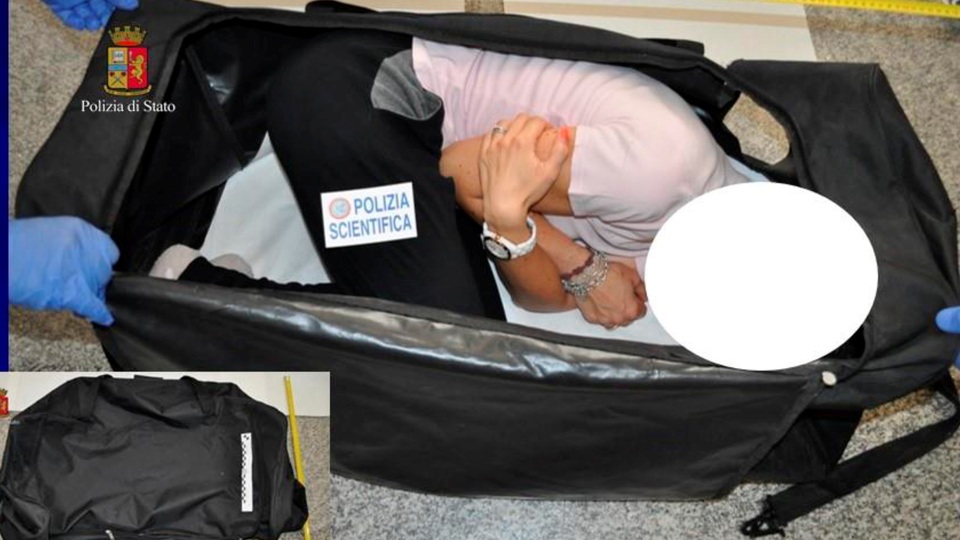 İtalya'da 'film' gibi olay! Genç manken bavul içinde kaçırıldı