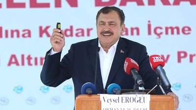 Bakan Eroğlu: İstanbul'un suyunu 2071'e kadar garantiye alıyoruz