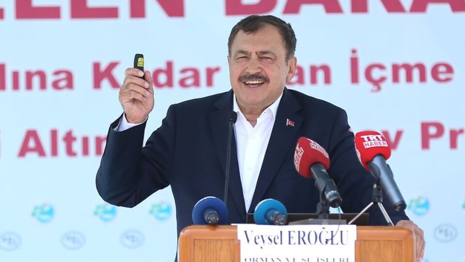 Bakan Eroğlu: İstanbul'un suyunu 2071'e kadar garantiye alıyoruz