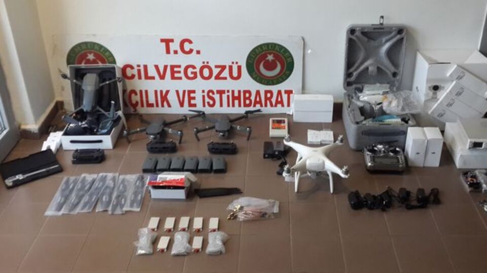 Cilvegözü Gümrük Kapısı'nda 7 İHA ele geçirildi