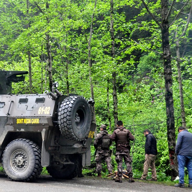 Trabzon Maçka'da çatışma! 1 astsubay ve 1 sivil şehit oldu