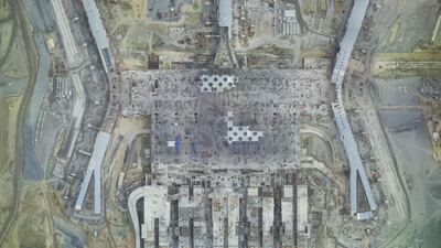 Uzaydan da görülüyor