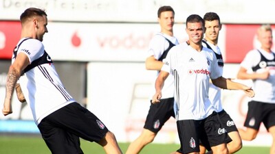 Medel ilk antrenmanına çıktı