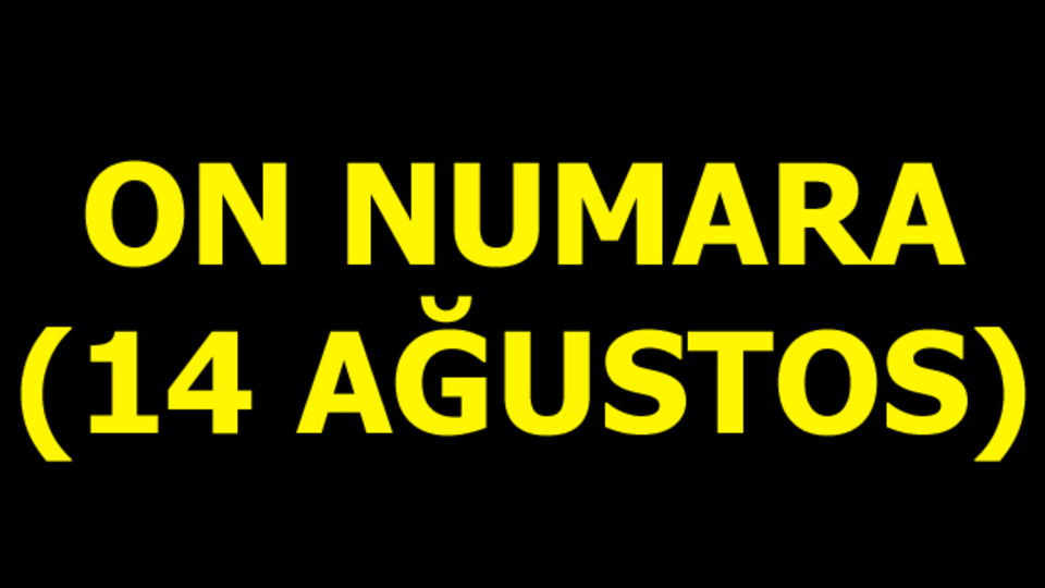 On Numara'da 784. hafta heyecanı