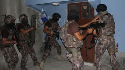 İstanbul'da özel harekat destekli terör operasyonu