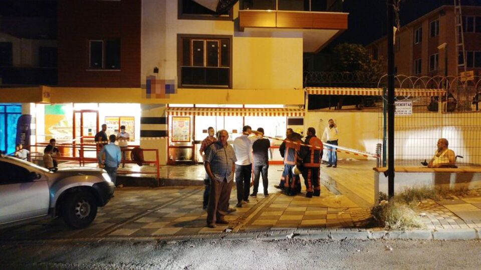 İstanbul'da bir markete molotoflu saldırı yapıldı!