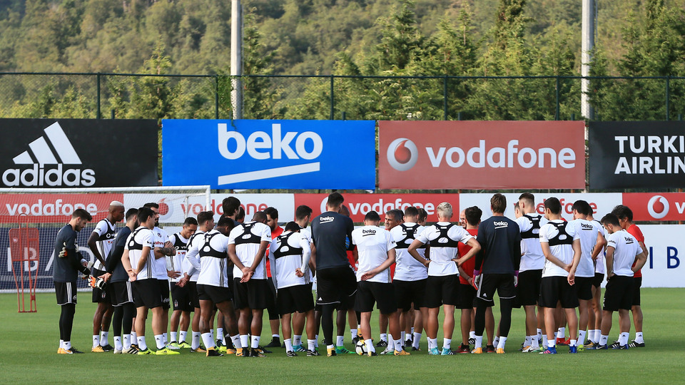Beşiktaş hazırlıklarını sürdürdü