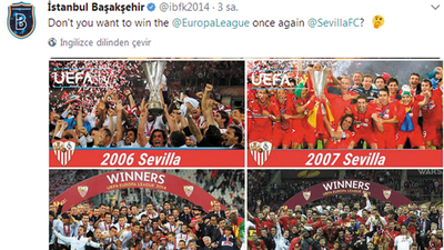Sevilla'dan Başakşehir'e cevap!