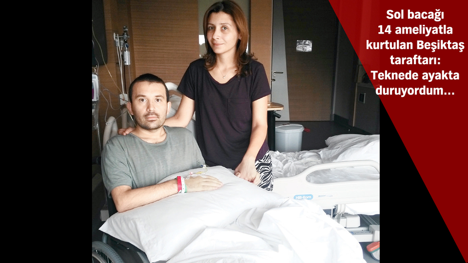 "Ayaklarımın parçalandığını görünce bir daha bakamadım"