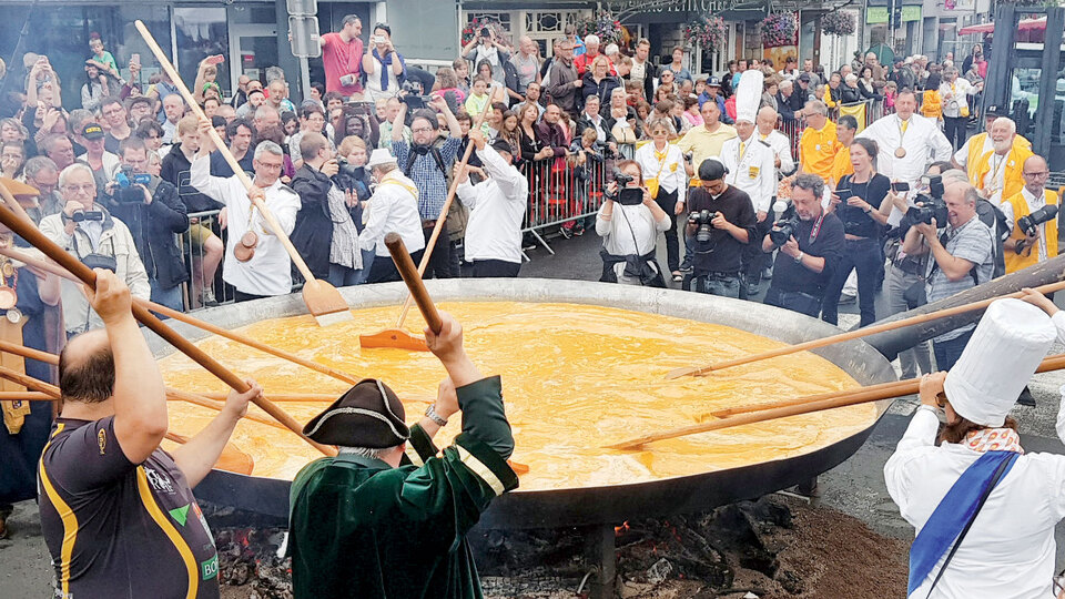 İddialara inat dev omlet