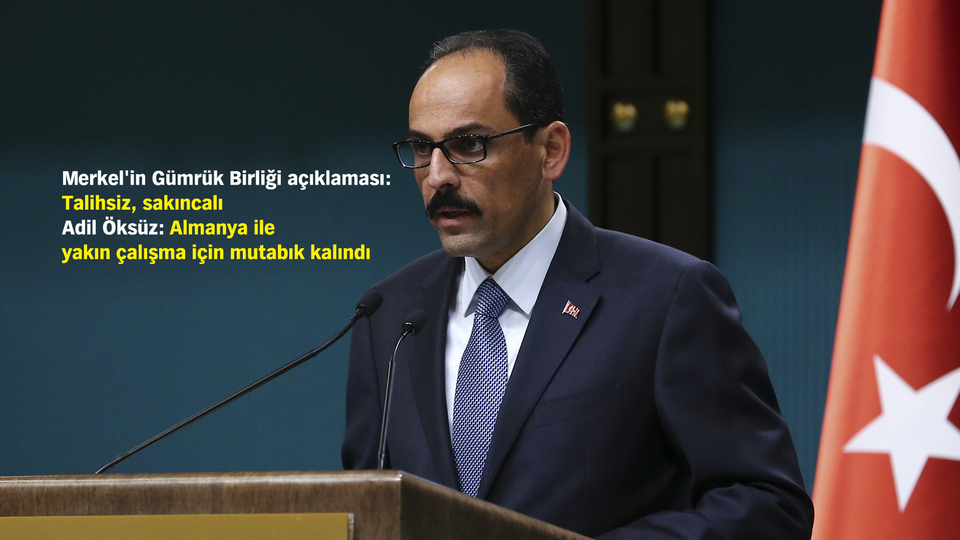 Kalın: Donanma Komutanı istifa etti