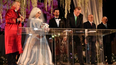 Devletin zirvesi bu düğünde buluştu