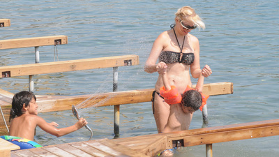 Oğulları moralini yerine getirdi