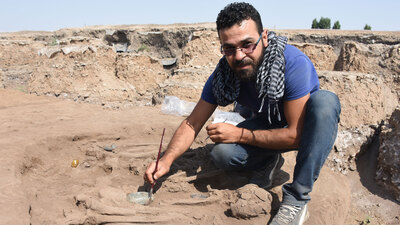 "İşçi Kemal" kazılara artık arkeolog olarak devam ediyor